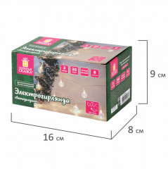 Электрогирлянда-нить комнатная «Bubble ball» - Фото 4