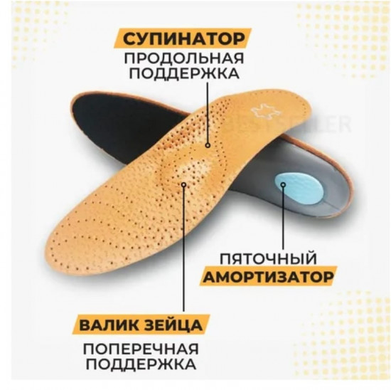 Стельки каркасные ортопедические