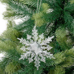 Набор украшений ёлочных «Снежинки акриловые» - Фото 4