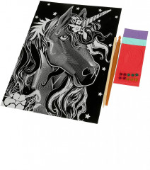 Гравюра с декорированием «Единорог» - Фото 1