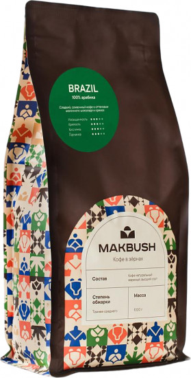 Кофе зерновой «Brazil Cerrado Natural»