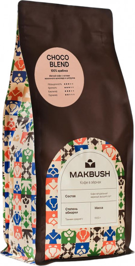 Кофе зерновой «Brazil Cerrado & Ethiopia Sidamo Unblended»