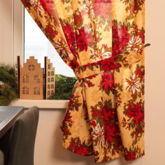 Комплект штор «Новогодние украшения» - Фото 1