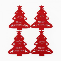 Набор для декора столовых предметов «Ёлка» - Фото 1