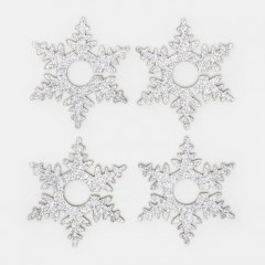 Набор для декора бокалов «Снежинка» - Фото 1