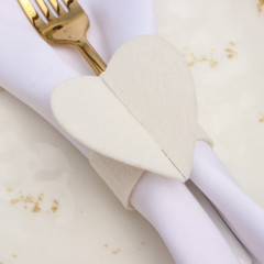 Набор декоративных колец для салфеток «Сердечки» - Фото 1