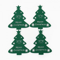 Набор для декора столовых предметов «Ёлка» - Фото 1