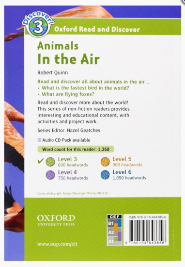 Oxford read and discover 3. Animals In the Air