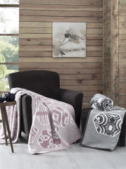 Плед «Alara» (хлопок, 220×240 см) - Фото 1