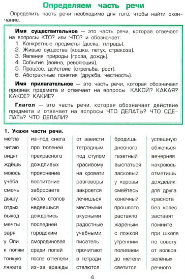 Как научить Вашего ребенка разбирать слова по составу. Практикум для детей 8-11 лет