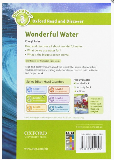 Oxford read and discover 3. Wonderful Water