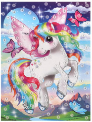 Аппликация из пайеток «Единорог» - Фото 2