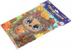 Аппликация из пайеток «Ежик» - Фото 7