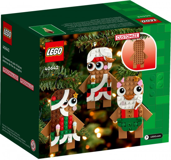 Конструктор LEGO® 40642 Пряничные украшения
