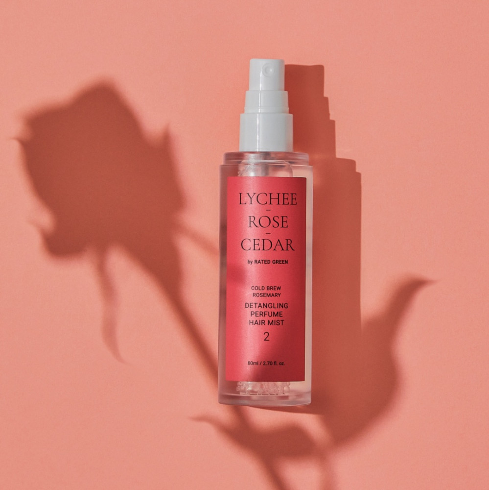 Мист для волос «Lychee Rose Cedar Detangling Perfume» | RATED GREEN | Фото 2
