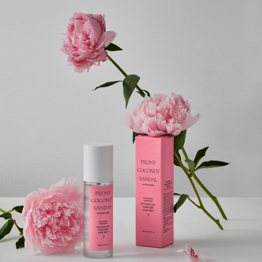 Мист для волос «Peony Coconut Sandal Detangling Perfume Hair Mist» | RATED GREEN | Фото 1