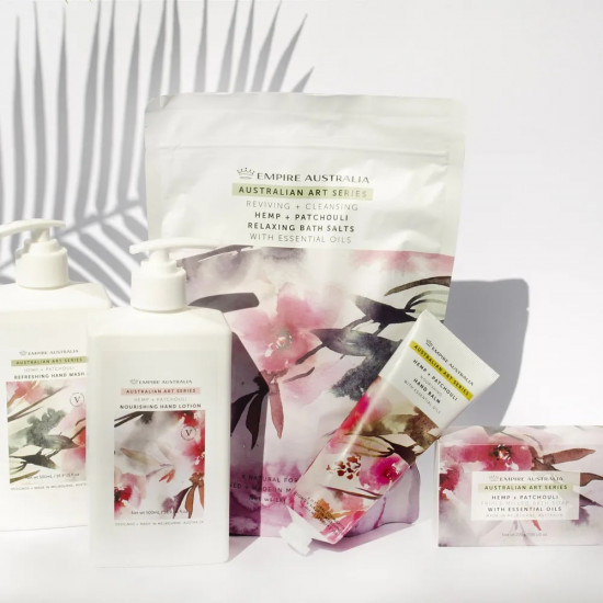 Лосьон для рук с маслами пачули и семян конопли «Nourishing hand lotion»