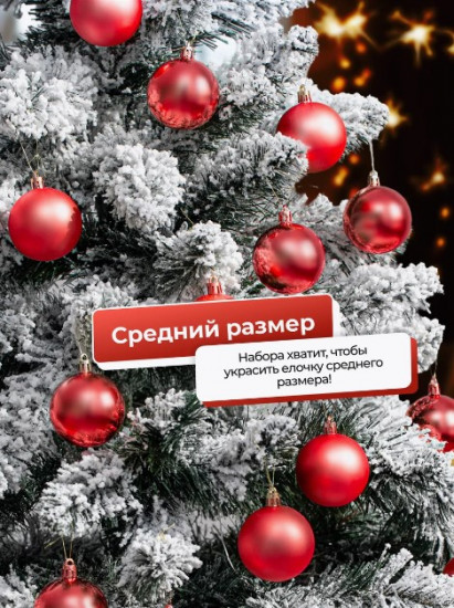 Набор ёлочных шаров