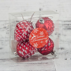 Украшение ёлочное «Шишки в снегу» - Фото 1