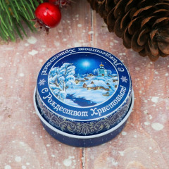 Свеча в баночке «Рождественская ночь» - Фото 1