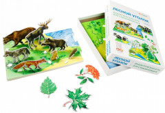 Дидактическая игра для слабовидящих «Лесной уголок» - Фото 4