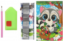 Мозаика-открытка алмазная «Енотик» - Фото 1