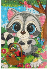 Мозаика-открытка алмазная «Енотик» - Фото 2