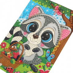 Мозаика-открытка алмазная «Енотик» - Фото 3