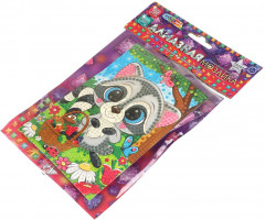 Мозаика-открытка алмазная «Енотик» - Фото 5