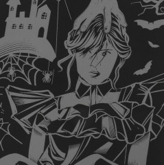 Блокнот-гравюра «Готическая девушка» - Фото 4