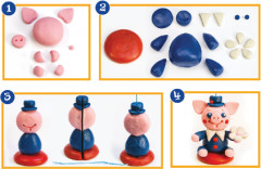 Набор для лепки свечей «Поросенок» - Фото 2