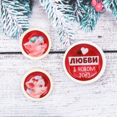 Набор магнитов «Любви в Новом Году!» - Фото 1