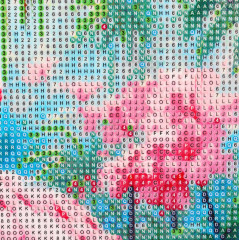 Мозаика алмазная «Влюблённые фламинго» - Фото 4