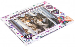 Мозаика алмазная «Волки зимой» - Фото 6