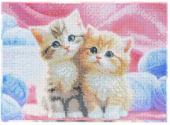 Мозаика алмазная «Котики» - Фото 2