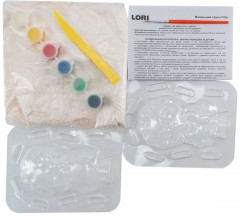 Набор для изготовления и росписи фигурки из гипса «Лев» - Фото 1