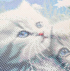Алмазная мозаика «Котики-обнимашки» - Фото 3