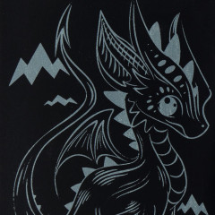 Гравюра с голографическим эффектом «Дракончик» - Фото 4