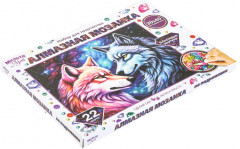 Мозаика алмазная «Волки» - Фото 1