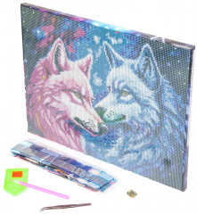 Мозаика алмазная «Волки» - Фото 4