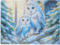 Мозаика алмазная «Две совы» - Фото 2