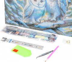 Мозаика алмазная «Две совы» - Фото 3