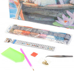 Мозаика алмазная «Щенки в лодке» - Фото 3