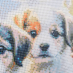 Мозаика алмазная «Щенки в лодке» - Фото 4