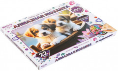 Мозаика алмазная «Щенки в лодке» - Фото 6