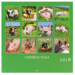 Календарь на скрепке «Символ года» 2019 год - Фото 2