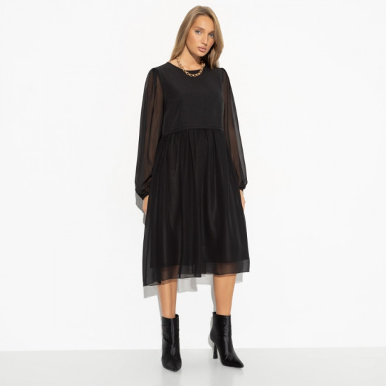 Платье женское свободного силуэта Мистический образ