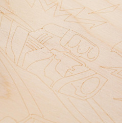 Доска для выжигания «Hot Wheels» - Фото 2