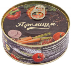 Скумбрия атлантическая с томатным соусом и овощным гарниром «По-болгарски» - Фото 1