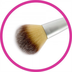 Кисть косметическая для нанесения пудры - Фото 1